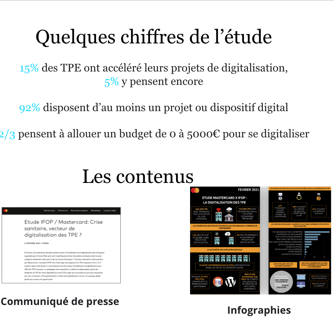 / Étude /Valorisation de Mastercard en tant que partenaire des TPE et PME