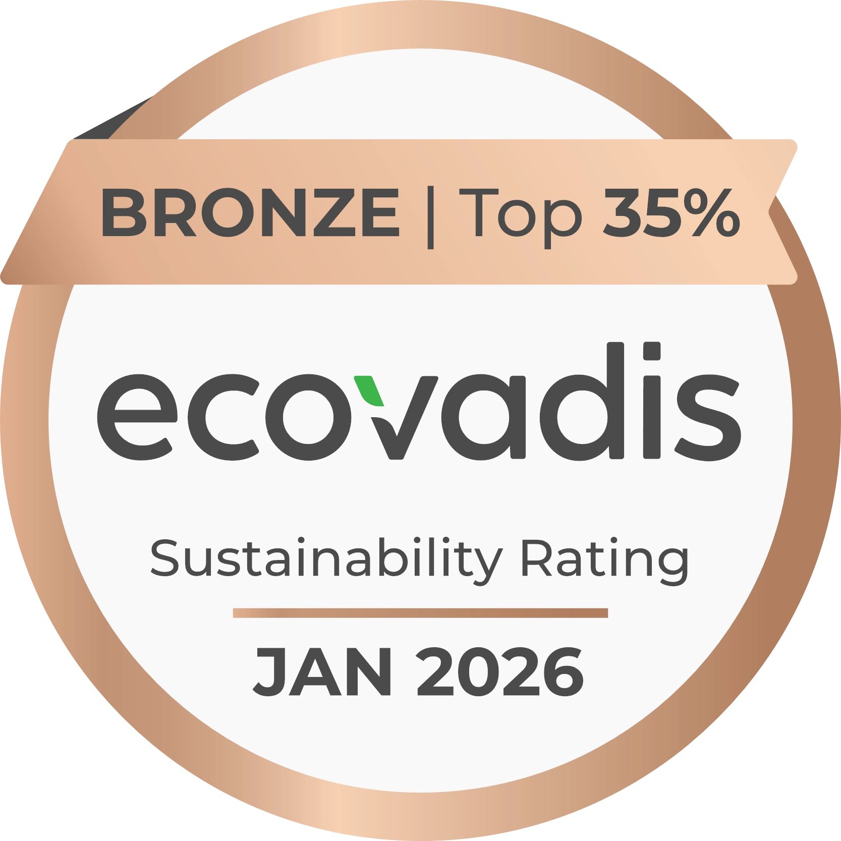 Oxygen obtient la médaille de bronze Ecovadis